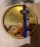 Danish Butter and Chocolate Chip Cookies