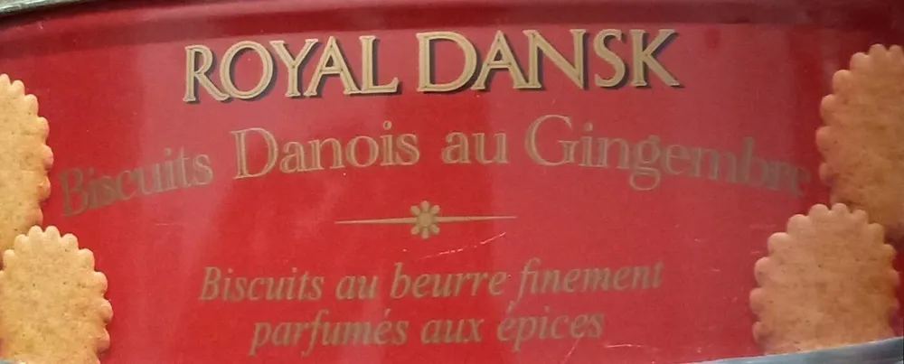 Biscuits danois au gingembre