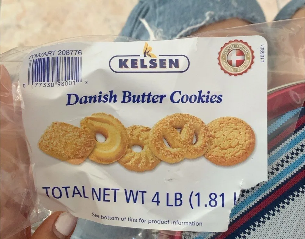 Danish butter cookies