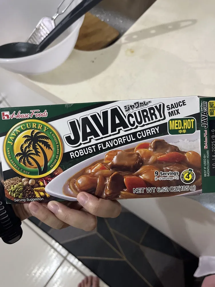 Java curry medium hot
