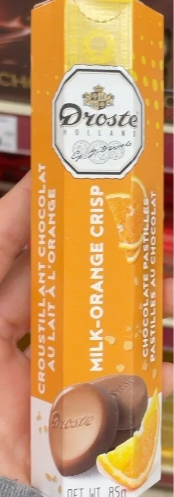 Milk orange crisp