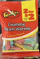 Gummy Neon Worms