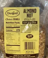 Clinton’s granola almond nut