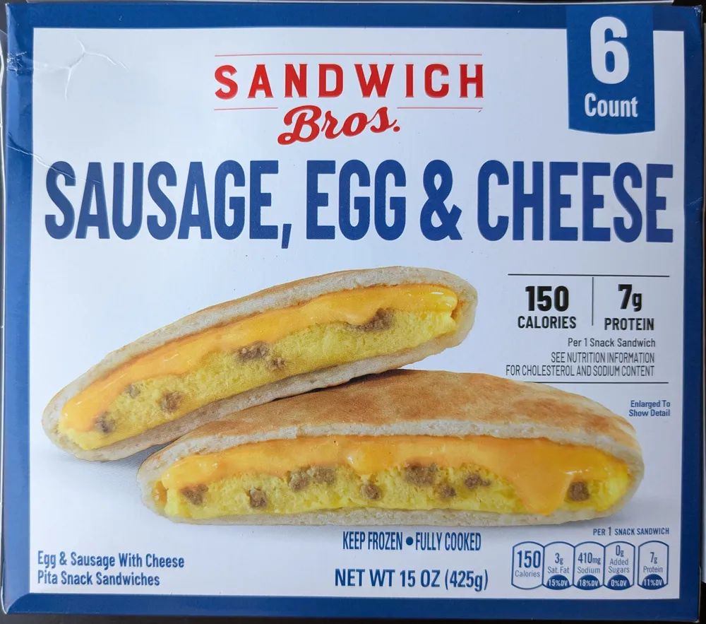 Sausage, Egg & Cheese