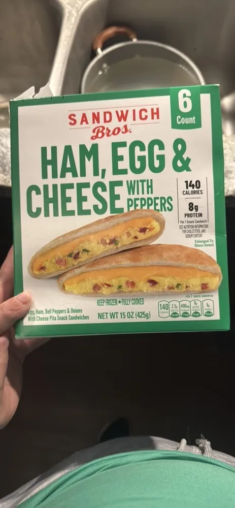 Ham, Egg & Cheese with Peppers