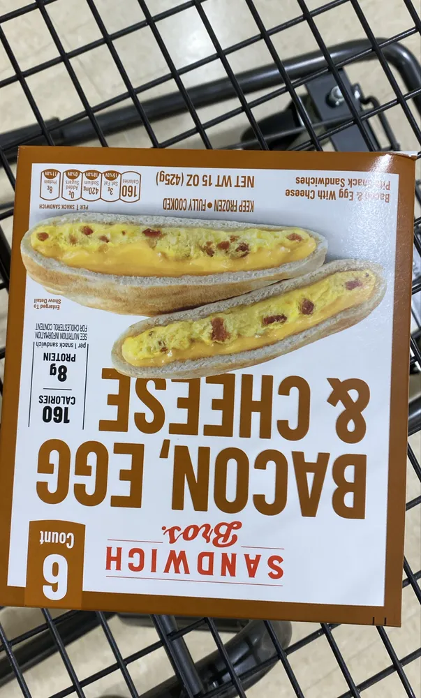 Bacon, Egg & Cheese Pita Snack Sandwiches