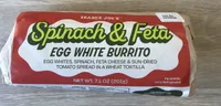 Spinach & Feta Egg White Burrito