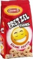 Osem Pretzel Thins Sesame Coated
