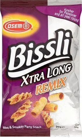 Bissli Xtra Long Remix Bbq & Smokey Party Snack