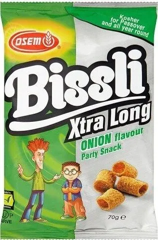 Bissli Extra Long Onion Flavour Party Snack