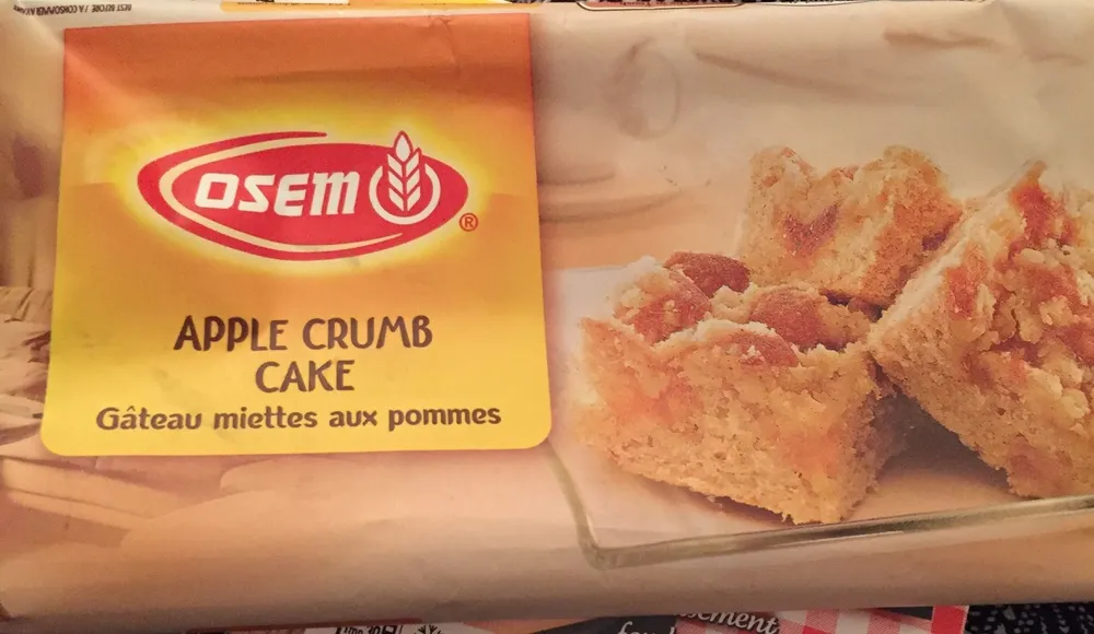 Osem Apple Crumb Cake
