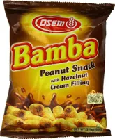 Bamba hazelnut cream peanut butter snacks all