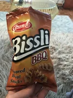 Bissli bbq barbecue grill flavored crunchy wheat