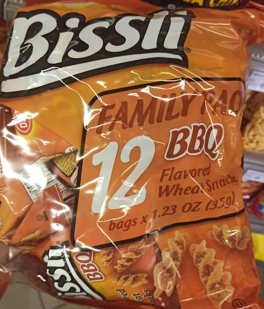 Osem Bissli Wheat Party Snack Barbecue - 12 CT