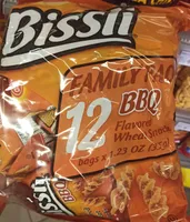 Osem Bissli Wheat Party Snack Barbecue - 12 CT