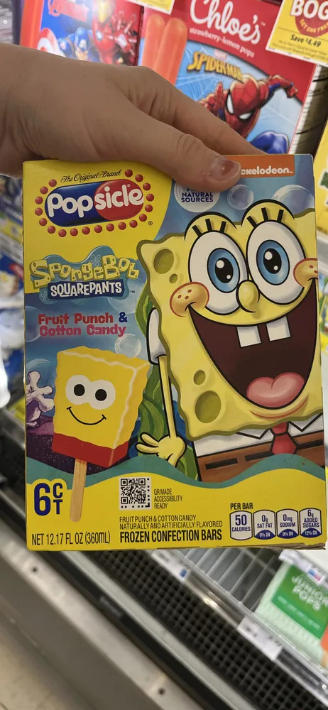 Frozen Confection Bars