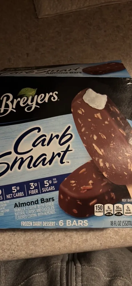 Brewers carb smart almond bars