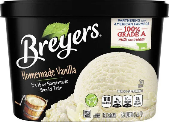 Homemade Vanilla Ice Cream