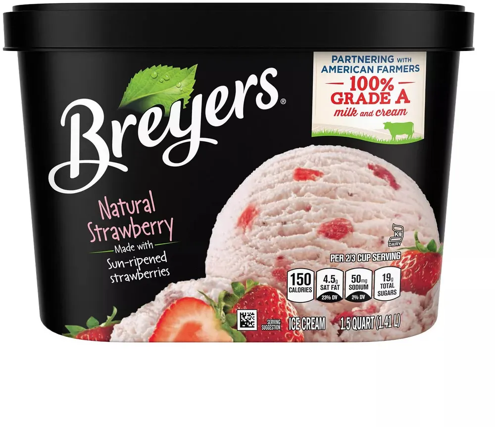 Ice cream Natural Strawberry