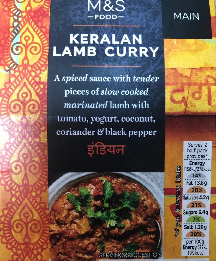 Keralan Lamb Curry