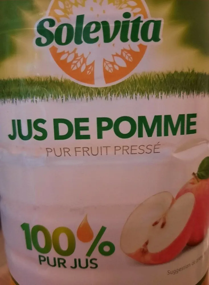 Jus de pomme , pur fruits pressé