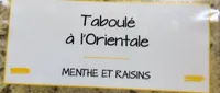 Taboule oriantal