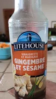 Vinaigrette et marinade gingembre et sésame