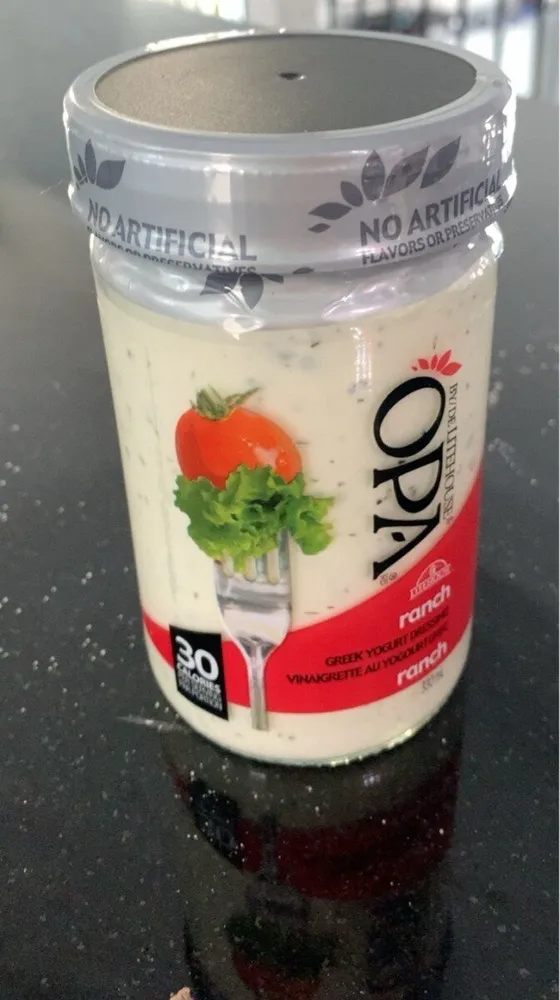 Vinaigrette au yogourt grec ranch