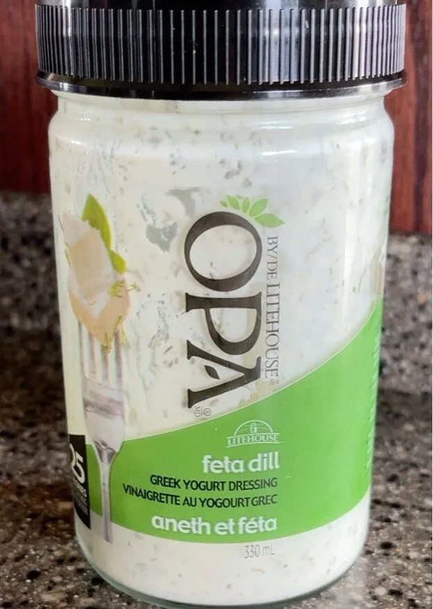 Feta dill greek yogurt dressing