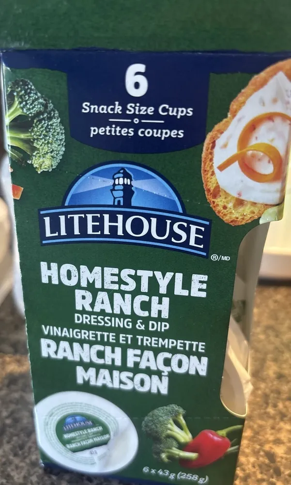 Homestyle Ranch Dressing And Dip