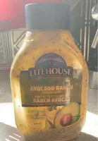Vinaigrette et trempette ranch avocat