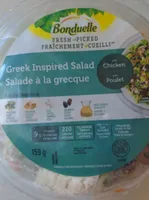 Salade à la grecque avec poulet