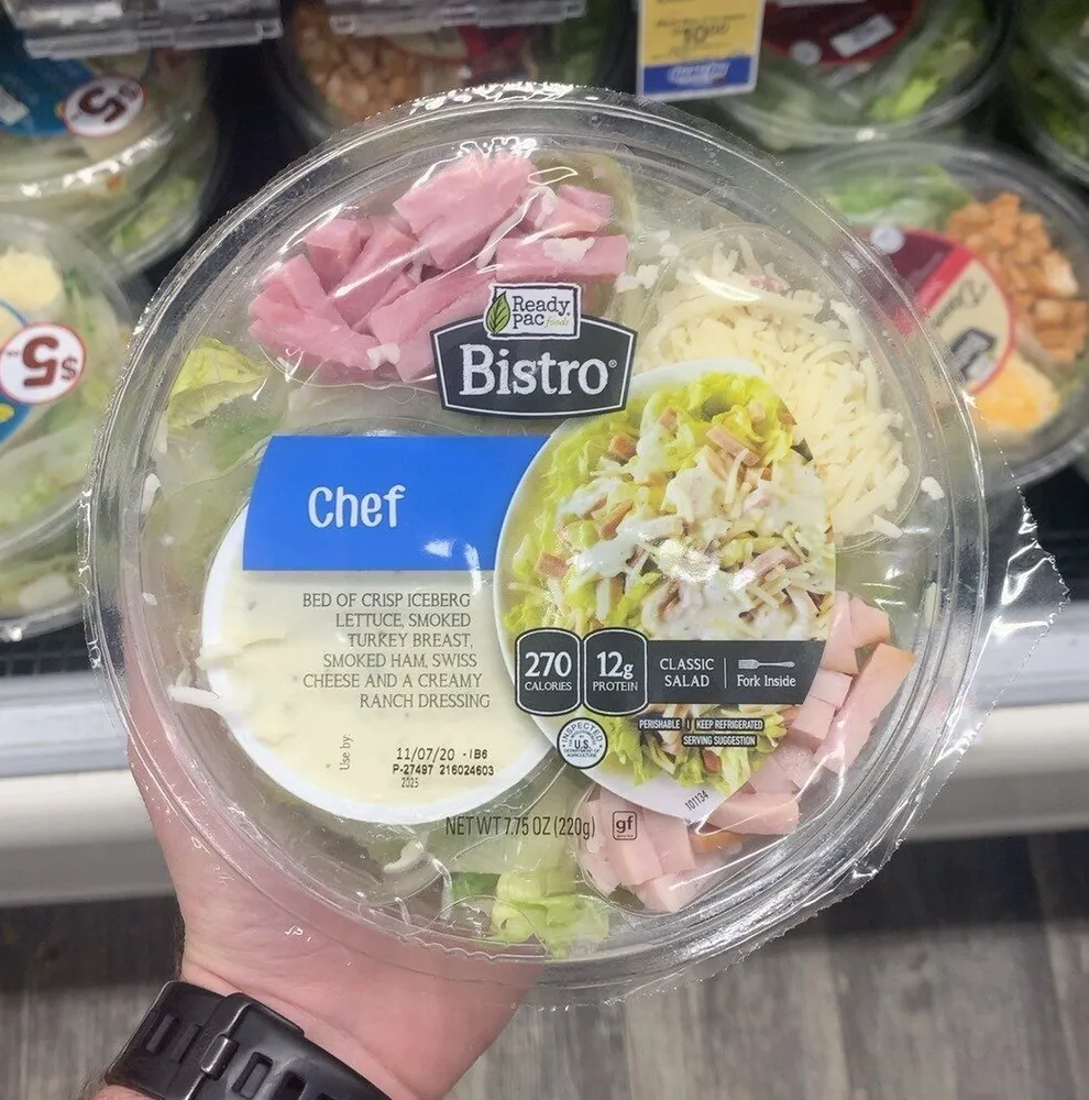 Chef with Turkey & Ham