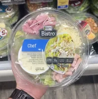 Chef with Turkey & Ham