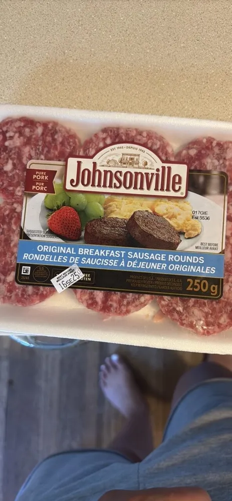 Origianal breakfast sausage rounds