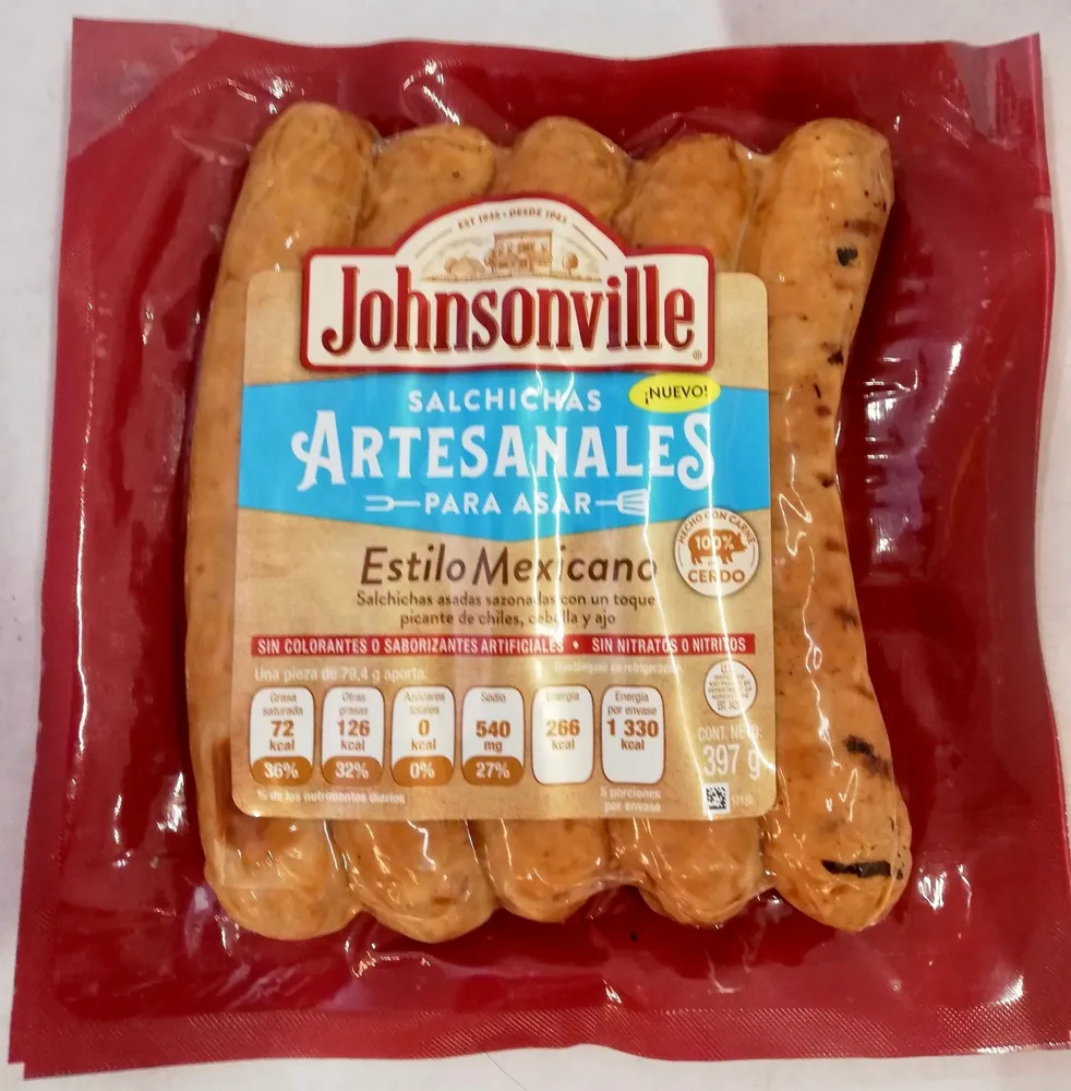 Johnsonville Salchichas Artesanales para asar
