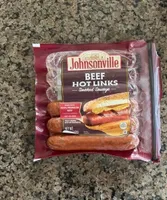 BEEF HOT LINKS Smoked Sausage