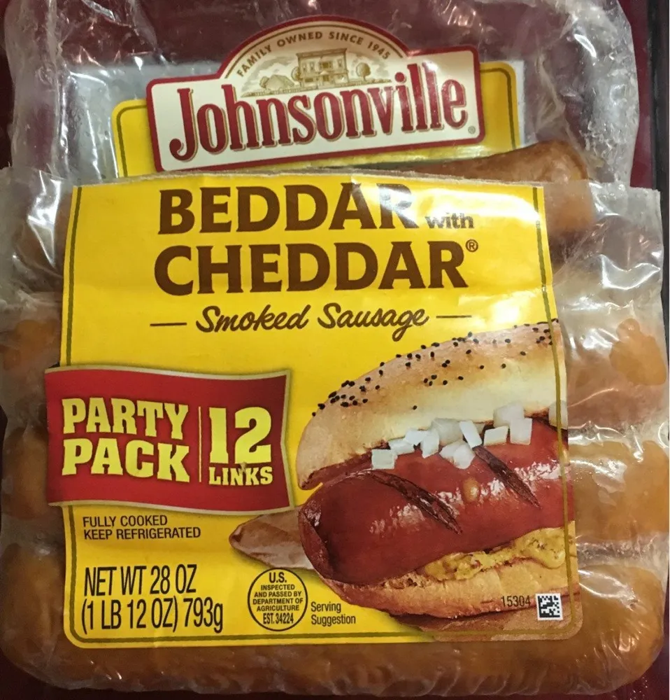 BEDDAR with CHEDDAR Smoked Sausage