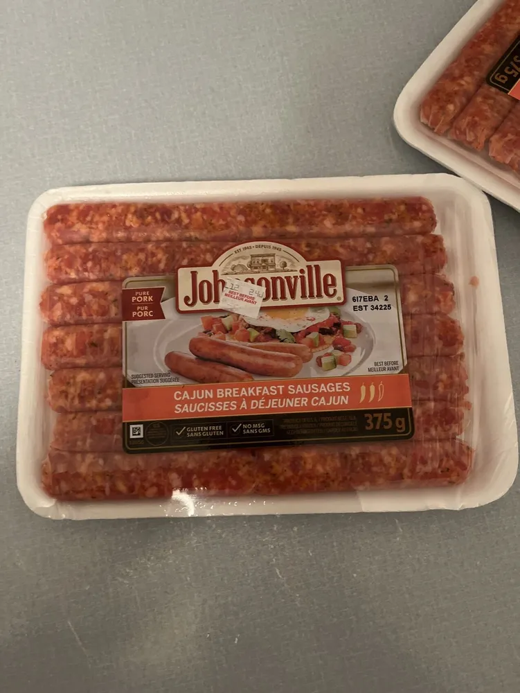 Cajun Breakfast Sausages
