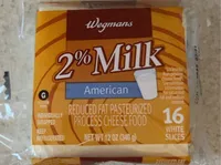 Wegmans 2% milk american cheese