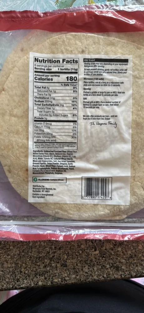 Tomato & Basil Tortillas Gordita Style