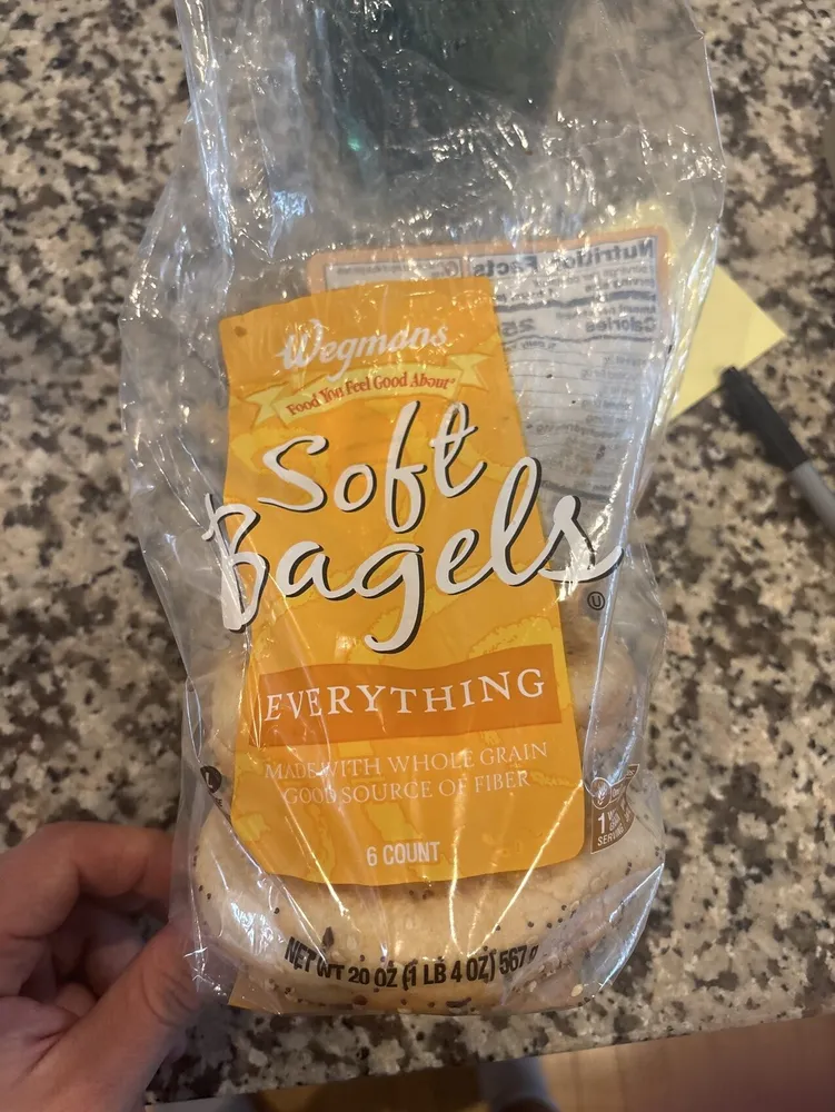 Soft Bagels Everything