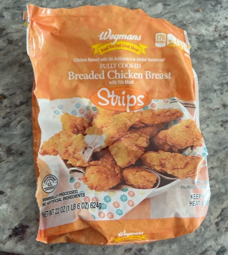 Breaded Chicken Breast Strips
