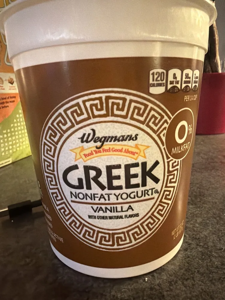 Greek Nonfat Yogurt Vanilla