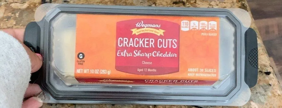 Cracker Cuts Extra Sharp Cheddar Cheese