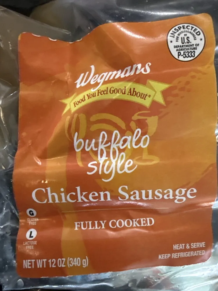 buffalo-style Chicken Sausage