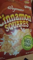 Wegmans, sweetened whole wheat & rice squares cereal, cinnamon