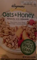 Oats & Honey Granola with almonds