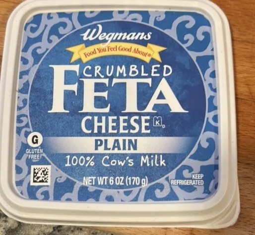 Crumbled Feta Cheese Plain