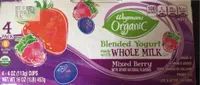 Mixed Berry Blended Whole Milk Yogurt